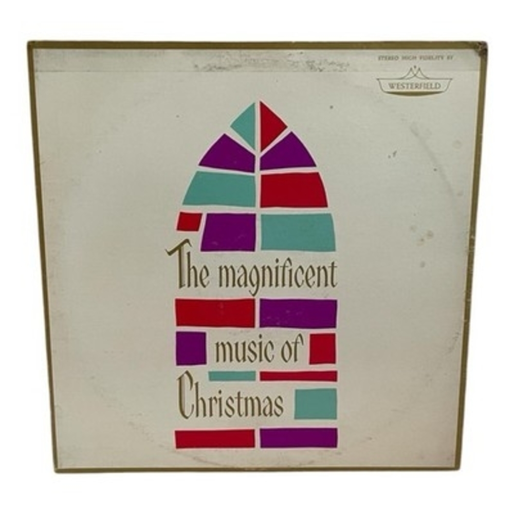 Various – The Magnificent Music Of Christmas 1960s LP Stereo Westerfield 1006